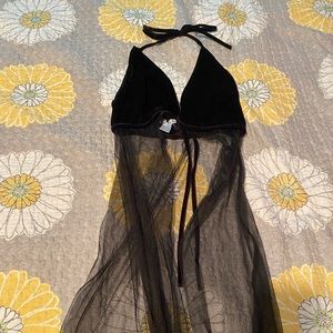 IHeartRaves top w mesh